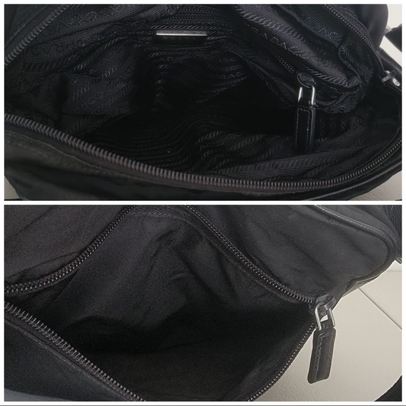 PRADA Front Pocket Crossbody Messenger Bag Tessuto Medium - Picture 5 of 8
